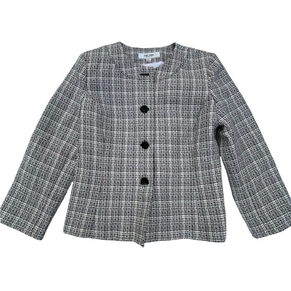 Jones Studio Seperates houndstooth blazer size 8 - Picture 12 of 13